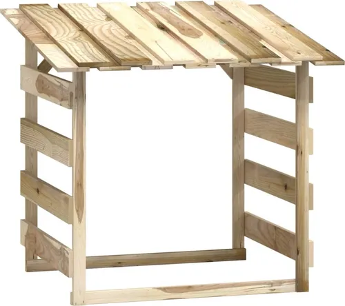 vidaXL Kiefernholz Pergola mit Dach - Rosenbögen aus imprägniertem Kiefernholz, korrosionsbeständig und ideal für dekorative Akzente in Ihrem Garten.