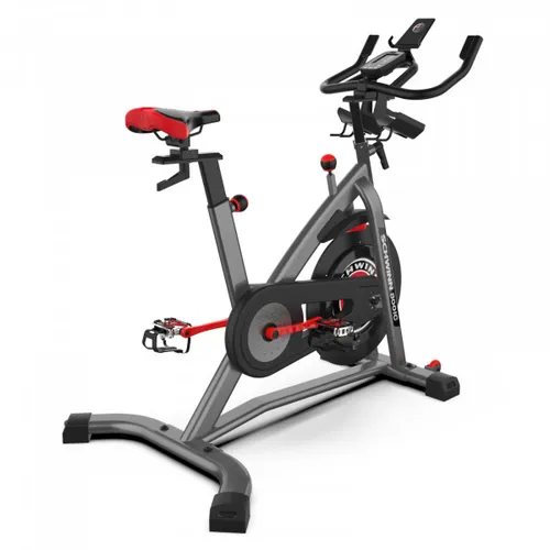 Schwinn Fitness 800IC Indoor Cycling Bike - Schwarz - Heimtrainer mit 18 kg Schwungrad und 100 Widerstandsstufen, kompatibel mit Peloton und Zwift für maximales Trainingserlebnis.