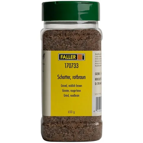  Faller 170733 Schotter, rotbraun, 650g 1,44 EUR/100 g
