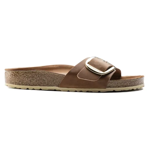 Birkenstock Pantoletten Damen - Komfortable Sandalen in Größe 38 - Damen Sandalen aus hochwertigem Leder mit einer bequemen Innensohle aus Leder, ideal für den Sommer und perfekte Passform.