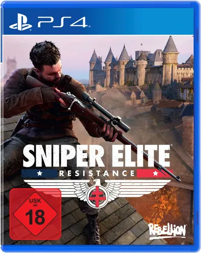 Sniper Elite 6 Resistance - PS4 [EU Version] - Taktisches Third-Person-Shooter-Spiel mit einzigartigen Scharfschützenmechanismen und Koop-Modus, erlebe den Widerstand im besetzten Frankreich.