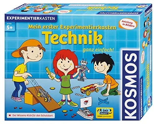 Mein Erster Experimentierkasten Technik Kosmos Kinderspiel Lernspiel Basteln NEU