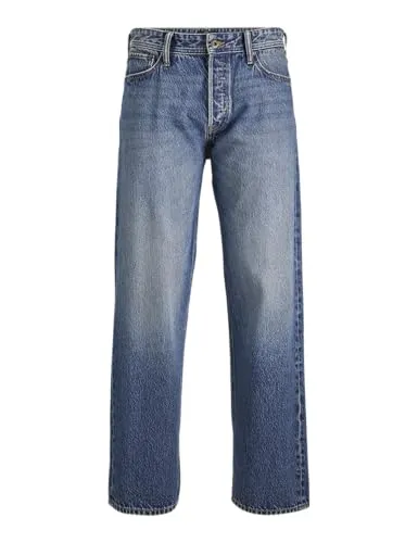 JACK & JONES JJIEDDIE JJORIGINAL SBD 328 NOOS Jeans - Moderne Jeans mit Reißverschluss, weichem Tragegefühl und Stretchanteil für volle Bewegungsfreiheit.