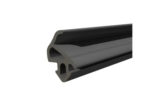 DQ-PP Türdichtband, 50 Meter, Schwarz - Dichtungen: Hochwertige PVC-Fensterdichtung für dauerhafte Abdichtung, ideal für Fenster und Türen. Flexibles Material passt sich perfekt an und bietet hohe Belastbarkeit.