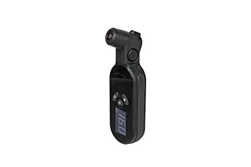 Topeak SmartGauge D2X - Kompaktes Digital-Manometer für Presta-, Sclaverand- und Schrader-Ventile, präzise Druckanzeige bis 18 bar, beleuchtetes 360º Display und einfache Handhabung für Fahrrad, Motorrad und Auto.