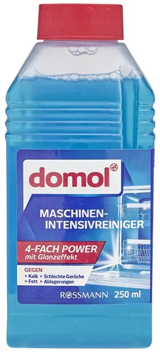 Domol 4-fach Power Spülmaschinenpflege - Effektiver Maschinen-Intensivreiniger für Spülmaschinen, entfernt Kalk und Ablagerungen, neutralisiert Gerüche, für eine optimale Reinigung und Pflege.