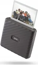 INSTAX LINK Wide Smartphone Printer - Tragbarer Drucker in Mocha Gray, direktes Drucken vom Smartphone mit QR Code Modus und über 30 Templates