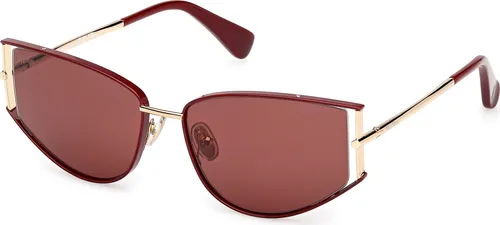 MaxMara MM0141 69S shiny bordeaux 58/17/135 Damen Sonnenbrillen