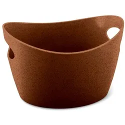 KOZIOL Allzweckkorb Bottichelli XXS Organic Rusty Steel braun