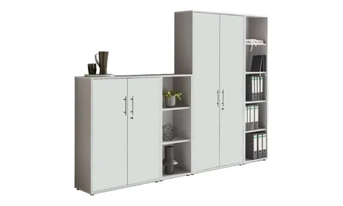 moebel-dich-auf Aktenschrank OFFICE EDITION (Set 4, abschließbar, Metallgriffen) Made in Germany