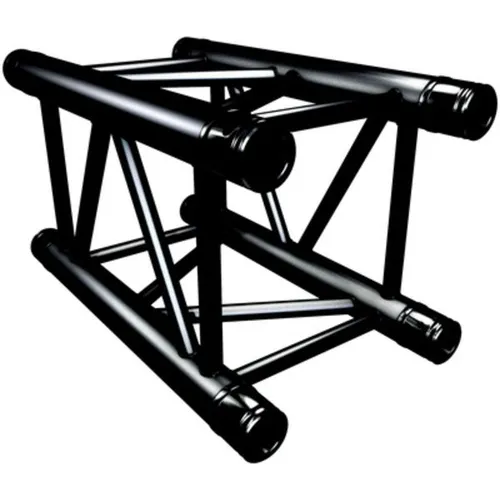Global Truss F34 25cm - 4-Punkt Traverse schwarz - Lichtständer & Traversen: Die F34 Traverse vereint hohe Tragfähigkeit mit leichtem Transportvolumen und ist TÜV-zertifiziert, ideal für Veranstaltungstechnik und Messebau.
