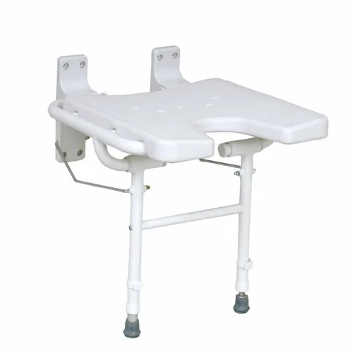 Drive Medical Duschklappsitz DKS 130 - Hygienehocker für sicheres Duschen - Behinderten-Bedarf, belastbar bis 130 kg, leichtes Gewicht von nur 2,8 kg für einfache Handhabung und Sicherheit im Badezimmer.