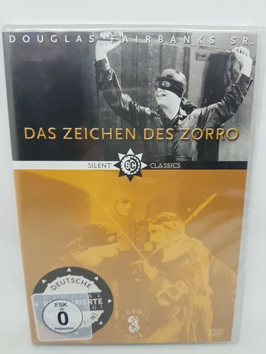 Das Zeichen des Zorro - Silent Classics ( Douglas Fairbanks DVD ) NEU