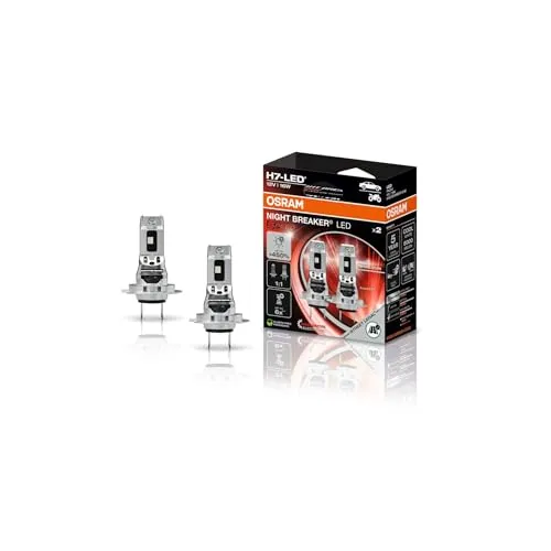OSRAM H7 LED Speed NextGen.2 NIGHT BREAKER - 450% mehr Licht - Hochwertige H7 LED Glühlampe mit bis zu 10.000 Stunden Lebensdauer und 450% mehr Lichtausbeute, ideal für Frontscheinwerfer und StVZO-konform.