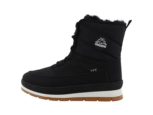 Kappa Damen 15K0172001 Stiefelette, Schwarz, 36 EU - Stylische Stiefelette mit einzigartigem Steppmuster, ideal für den Alltag und vielseitig kombinierbar.