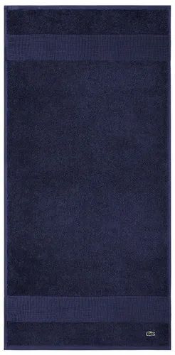 Lacoste Handtuch "LLECROCO", marine, 50x100 cm - Verleihen Sie Ihrem Bad mit dem LACOSTE Handtuch "LLECROCO" einen stilvollen Akzent. Hergestellt aus 100% Bio-Baumwolle, bietet es hohen Komfort und ist ideal für den täglichen Gebrauch. Genießen Sie die Qualität von LACOSTE!