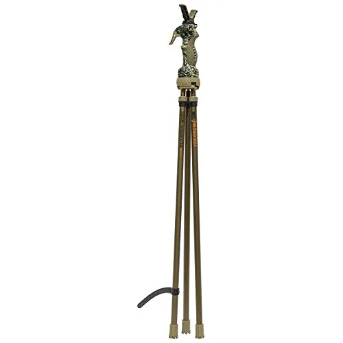 Primos Trigger Stick Gen III™ 24-62'' Stativ - Camping-Möbel, robuster Zielstock aus Stahl mit variabler Höhe von 24 bis 62 Zoll, ideal für präzises Zielen in der Natur.