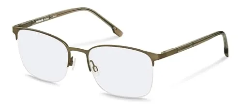 Rodenstock Brillengestell (Model R7147) für Unisex, Quadratisch, gefertigt aus Metall (inklusive Brillenetui)