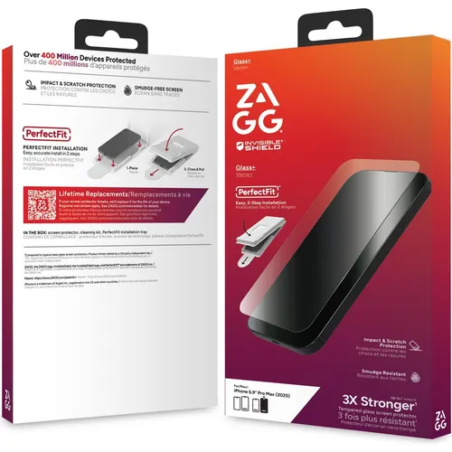 Zagg Glass+ (1 Stk., Apple iPhone 17 Pro Max) (200118703)