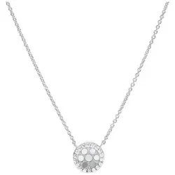 Fossil Damen-Collier Sterling Silver JFS00520040 - Ketten für Damen aus hochwertigem Sterlingsilber, elegantes poliertes Finish und verstellbare Länge für perfekten Tragekomfort.