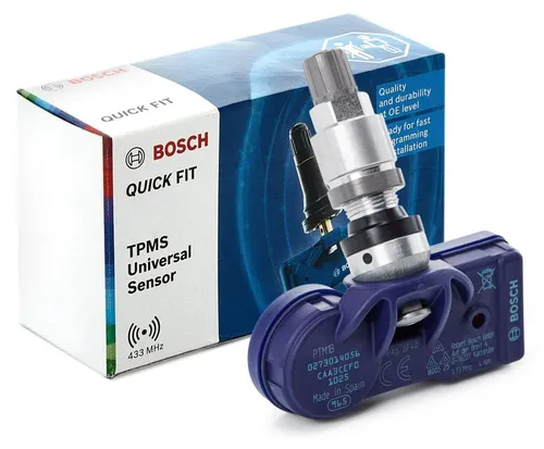 Reifendrucksensor silber 0 273 014 056 von Bosch - Hochwertiger Reifendrucksensor in Silber, ideal für präzise Drucküberwachung. Kompatibel mit zahlreichen Fahrzeugmodellen, geprüft für zuverlässige Leistung.