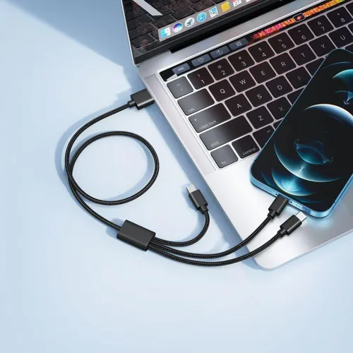 Veger Cable cable 3in1 USB A to Lightning / Type C / Micro USB 2A 12W V303 1,2 m black (1.20 m, USB 2.0, 12 W) (49068616)