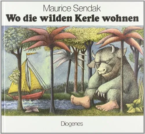 Wo die wilden Kerle wohnen - Kinderbuch - Fesselndes Kinderbuch für Sprachunterricht, fördert Kreativität und Fantasie der Kinder.