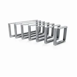 HEVVA Möbelfuß GRAZ - 20 cm - Hochwertige Möbelfüße für Kommoden und Schränke, ideal für IKEA Möbel. Erhältlich in 7 Größen, inklusive Schraubenset für einfache Montage.