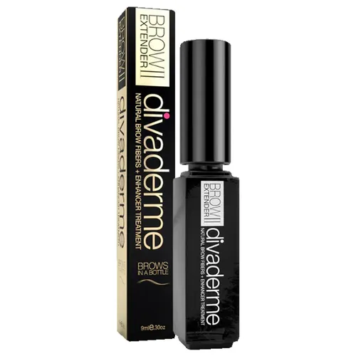 divaderme cosmetics Browextender II - Augenbrauen Booster - Einfach anzuwenden, für vollere Augenbrauen in Sekundenschnelle. Mit mineralischen Fasern für ein natürliches Ergebnis – ideal für den täglichen Gebrauch.