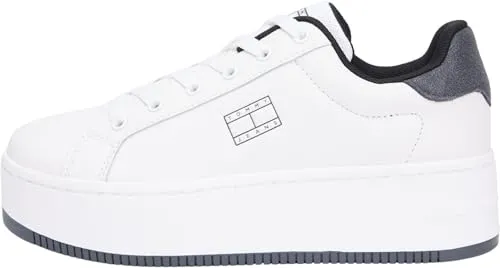 Tommy Jeans Damen TJW Flatform ESS MU EN0EN02918 Low-Top - Beige Ecru Washed Black, 36.5 EU - Stylische Low-Top Sneakers für Damen von Tommy Jeans, ideal für den Alltag. Bequem und trendy, perfekt für jeden Look! Qualität, die begeistert!','category':'Schuhe
