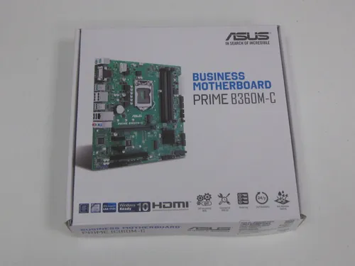 ASUS PRIME B360M-C mATX Mainboard, Socket LGA1151, DDR4 (90MB0W80-M0EAYM)