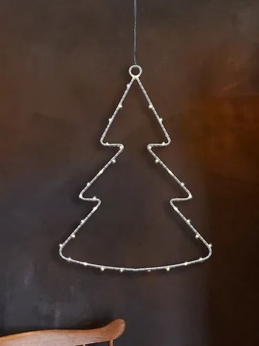 Sirius Home A/S LED Dekolicht Leuchtbaum Liva Tree big 80 LED 70cm Metall, LED fest integriert, warmweiß