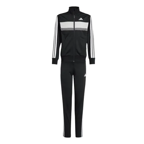 ADIDAS SPORTSWEAR J 3S TIBERIO TS Trainingsanzug für Kinder - Sportliche Trainingsbekleidung aus 100% Polyester mit CLIMACOOL-Technologie für optimales Feuchtigkeitsmanagement und angenehmen Tragekomfort bei jeder Aktivität.