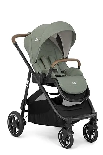 Joie Buggy & Sportwagen Versatrax mit neuem Reifen-Design - Buggys für Kinder ab Sitzalter bis 4 Jahre, mit neuem Reifen-Design und großem Verdeck mit UV-Schutz 50+, inklusive Regenschutz und Getränkehalter für maximalen Komfort.