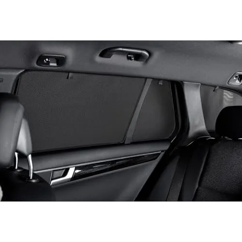 CAR SHADES 6-teilig für Citroen Berlingo XL, Peugeot Rifter & mehr - Sonnenschutz für Seitenscheiben, passt perfekt und bleibt in Position, auch wenn die Fenster heruntergekurbelt werden. Hergestellt aus haltbarem, schmutz- und feuchtigkeitsbeständigem Material.