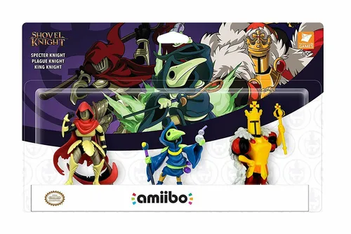 amiibo Specter Plague King Knight - Shovel Knight Figur 2019 - Toys to Life: Sammle und spiele mit den beliebten Charakteren Plague Knight und King Knight aus Shovel Knight für ein einzigartiges Spielerlebnis.