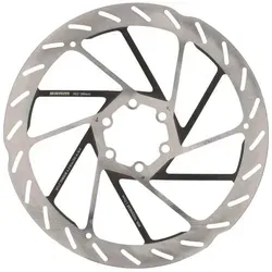 SRAM HS2 Bremsscheibe 180 mm - 6 Loch - Hochwertige Bremsscheibe für Mountainbikes, bietet optimale Bremsleistung und Zuverlässigkeit bei allen Bedingungen.