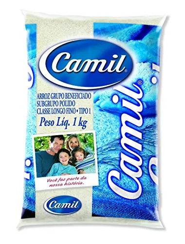 Arroz Branco - Camil - 1000gr