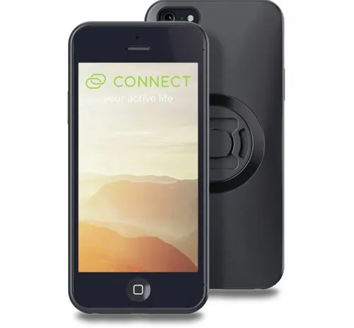 SP Connect SP Phone Case Set für iPhone 5/SE - Fahrrad Halterung - Smartphone Halterung & Schutz für iPhone 5/SE, ideal für Radfahrer, sicheres Befestigen am Fahrradlenker für einfache Navigation unterwegs.