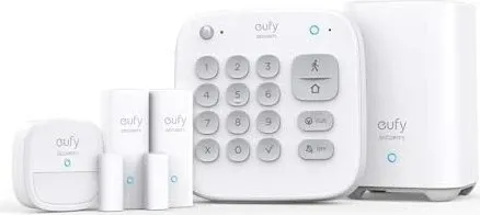 eufy Alarm-Set 5-teilig - Weiß, kinderleichte Installation und effektiver Einbruchschutz für Dein Zuhause