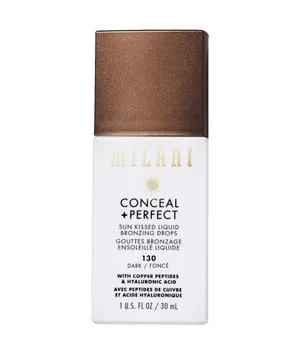 Milani Cosmetic Conceal + Perfect Sun Kissed Liquide Bronzing Drops Bronzer 30 ml Nr. 130 - Dark