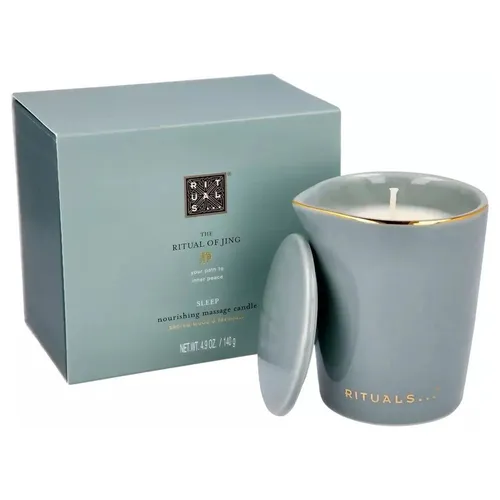 Rituals Massagekerze The Ritual of Jing – Entspannende Lavendel & Sandelholz Kerze 140 g - Massagekerzen für Entspannung und Pflege, mit beruhigendem Duft von Lavendel & Sandelholz für ein wohltuendes Erlebnis.