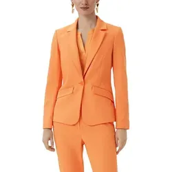 Comma Jackenblazer mit Pattentaschen und mit Stretch orange 34