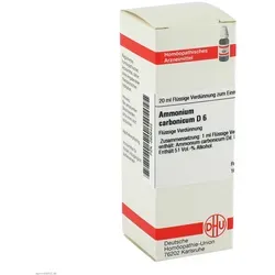 Ammonium Carbonicum D 6 Dilution 20 ml