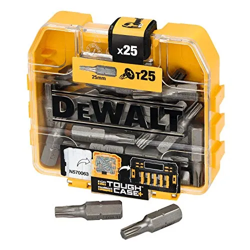 DEWALT Bitbox DT7962 Torx 25 Länge 25 mm Inhalt, 25 Stück,DP43-QZ