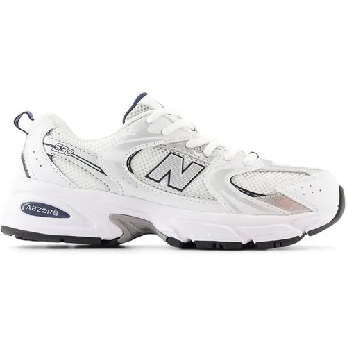 New Balance Kinderschuhe 530 in Weiß, Größe 36 - Sneaker für Mädchen, stylisch und bequem, ideal für den Alltag. Jetzt versandkostenfrei auf Spartoo.de bestellen!