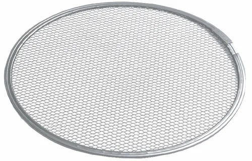 Pizzagitter Ø 38 cm Pizzascreen 380 mm Aluminium Pizzablech Pizzamatte Alu Pizza
