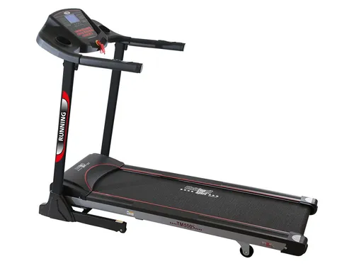 Christopeit Sport Laufband TM 550 S - Laufband mit Herzfrequenzmessung, 15 Trainingsprogrammen und klappbarem Design für platzsparende Aufbewahrung. Ideal für Kraft- und Ausdauertraining zu Hause.