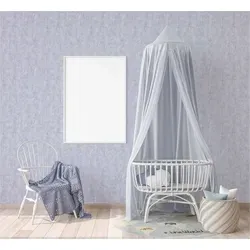 Tadessi Vliestapete Tapete Kinderzimmer M1-No.744, Vliestapete, Grau, Blau, Beton blau|grau