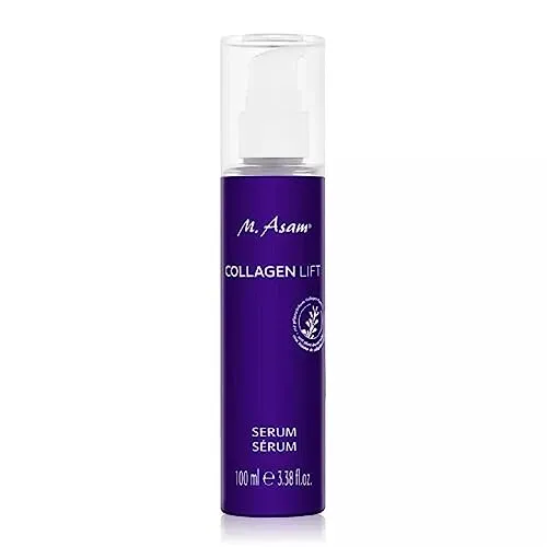 M. Asam COLLAGEN LIFT Serum (100ml) – Veganes Anti-Aging mit Lifting-Effekt - Tagespflege mit pflanzlichem Kollagen-Booster und Hyaluronsäure, verbessert Spannkraft und Elastizität der Haut für ein straffes Hautbild.